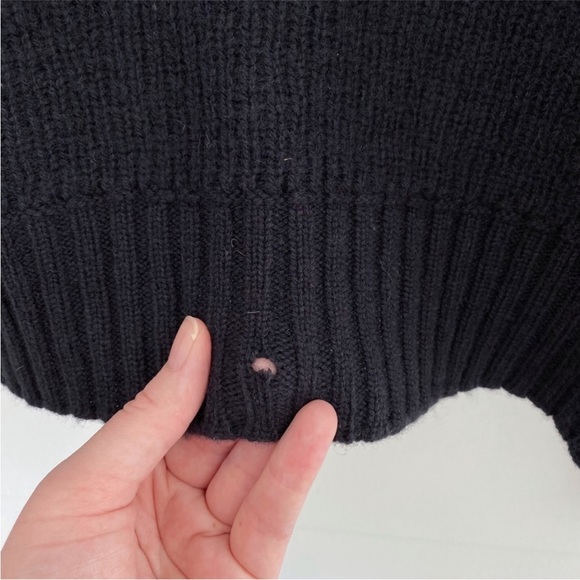 Vintage 100% Wool Zip Up Sweater XL - Picture 11 of 11